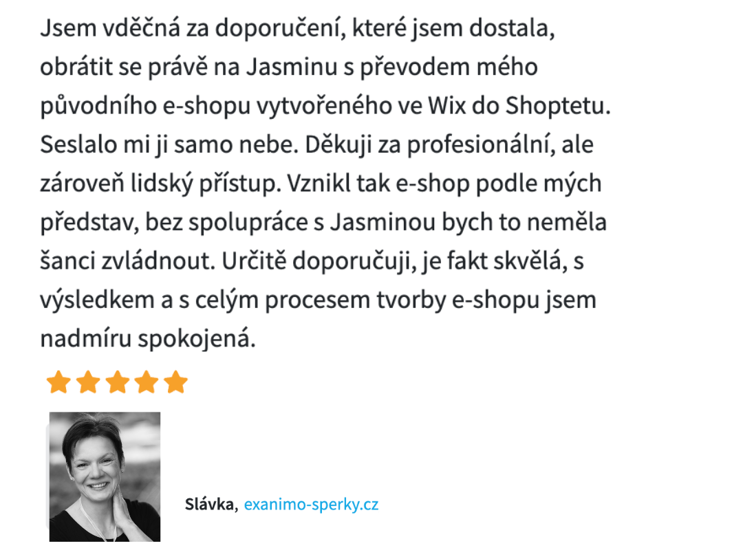 hodnocení Jasmina bosanacová